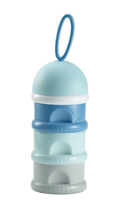 Boîte doseuse de lait Béaba Bleu