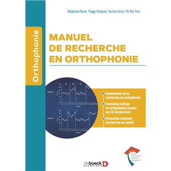 Manuel de recherche en orthophonie