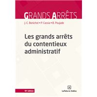Les grands arrêts du contentieux administratif