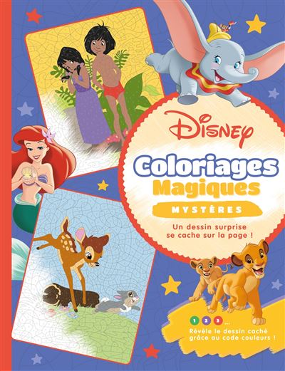 Disney Various Disney Coloriages Magiques Mysteres Collectif Broche Achat Livre Fnac Disney Various Disney Coloriages Magiques Mysteres Collectif Broche Achat Livre Fnac