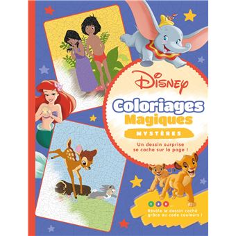 Disney  VARIOUS DISNEY  Coloriages Magiques  Mystères  Collectif