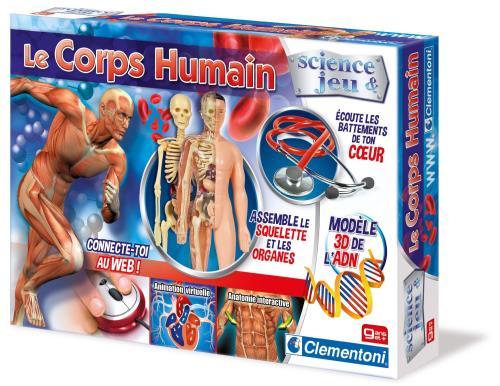 100 % complet jeu educatif buste corps humain - Science time