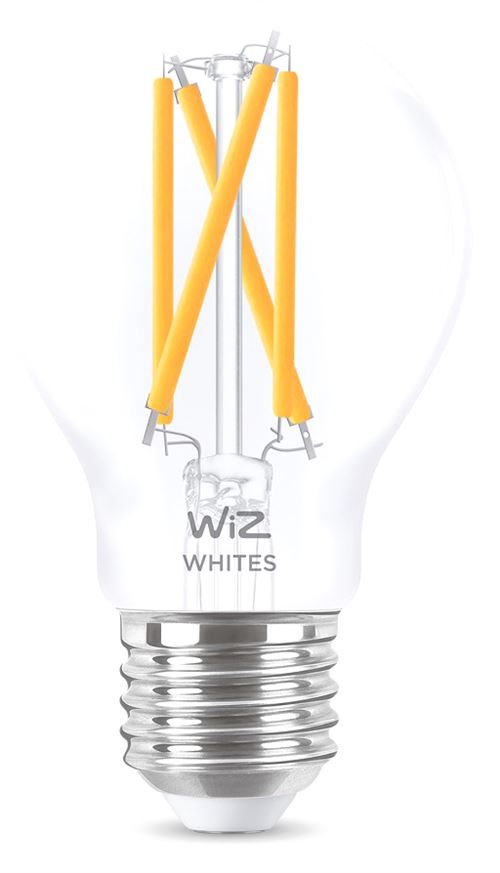 Ampoule connectée WiZ Slim LED FIL E27 60 Wi-IFi