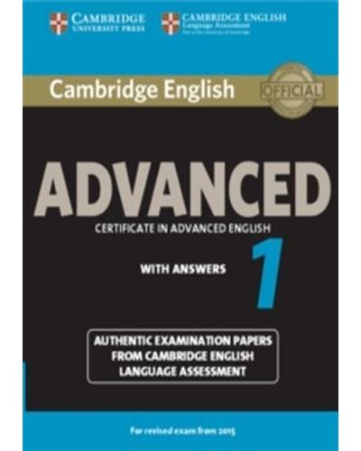 CAMBRIDGE ENGLISH ADVANCED 1 - PRACTICE TESTS