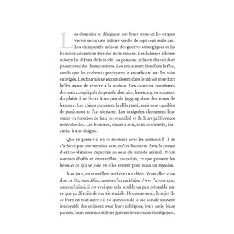 Le mystère des animaux