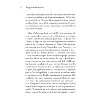 Le mystère des animaux