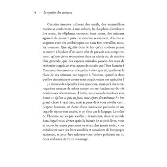 Le mystère des animaux
