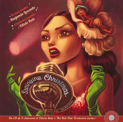 Swinging christmas - Benjamin Lacombe - Livre CD