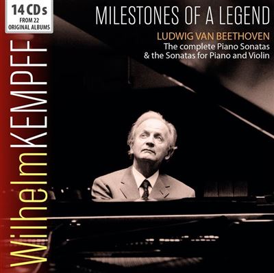 Milestones of a legend/integrales de sonates pour piano