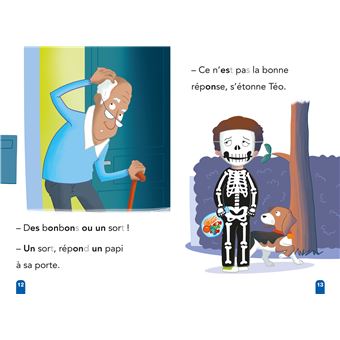 Téo et Nina Milieu de CP Niveau 2 - Téo et Nina fêtent Halloween