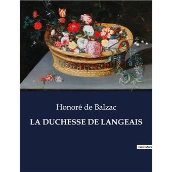 La duchesse de langeais