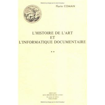 Histoire de l'art et informatique documentaire