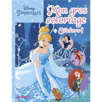 Disney Princesses Mon gros coloriage + stickers ! (Cendrillon)