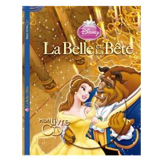 La Belle et la Bête Livre avec un CD audio - Livre CD - Walt Disney - Achat  Livre