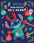 Disney Stitch - Mon poster de l'Avent - 24 jours de coloriage - Un grand poster de 40x60cm - Avec stickers et stickers métallisés