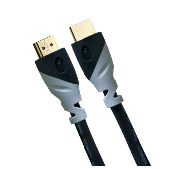 Câble On Earz Cable Gear HDMI HQ 5 m 4K UHD Noir et Gris