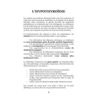 Quelle alimentation pour l'hypothyroïdie ?