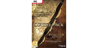 Double Pack Patrician IV Gold + Port Royale 3 Gold