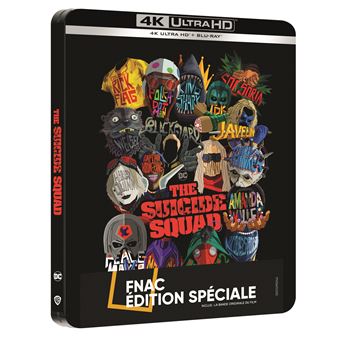 Suicide SquadThe Suicide Squad Edition Spéciale Fnac Steelbook Blu-ray 4K Ultra HD