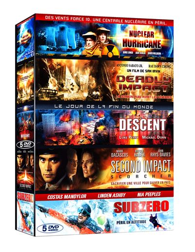 Nuclear Hurricane - Deadly Impact - Descent - Second Impact - Subzero - Coffret