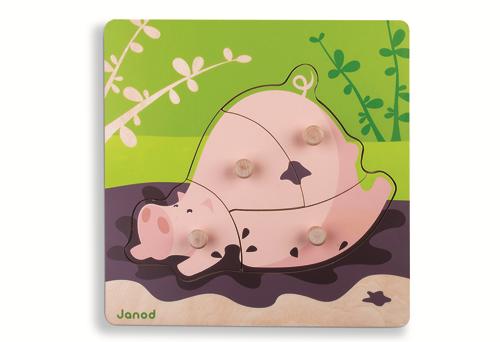 Puzzle Cochon Janod