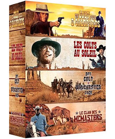 Coffret Western numéro 2 - 4 films DVD