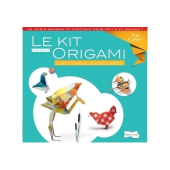 Le kit origami 40 modèles et 112 feuilles prêtes à plier - broché - Didier  Boursin - Achat Livre