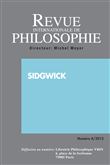 Revue internationale de philosophie 266 (4-2013) sidgwick