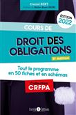 Cours de droit des obligations 2022
