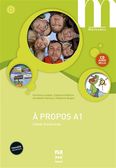 A propos a1-cahier exercices+cd-nvelle couverture