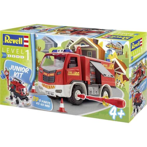 Maquette Camion de pompiers Revell 00804 Junior Kit 39 pièces