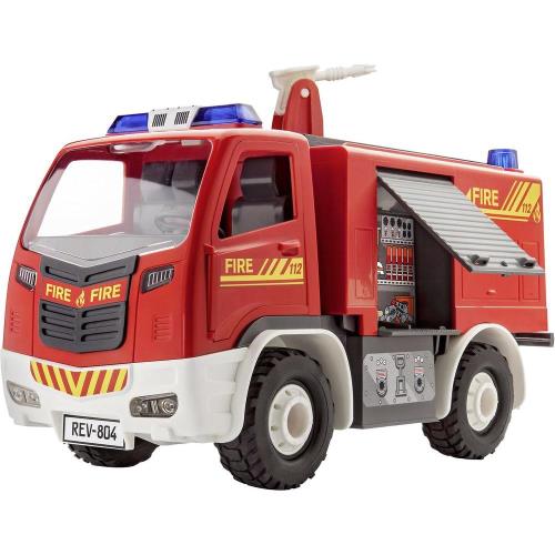 Revell - Camion de Pompier télécommandé à Construire à partir de 4 ans  rouge - Voitures RC - Rue du Commerce