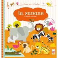 La savane - livre sonore à toucher
