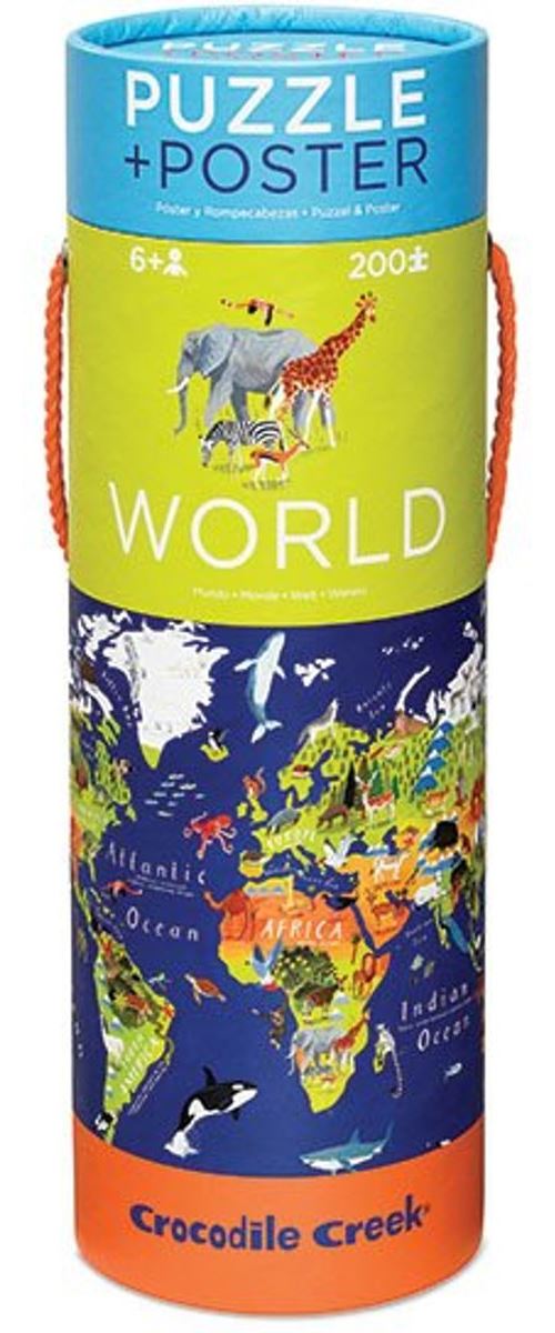 GENERIQUE - Puzzle Carte du Monde - 7 ans - Image 3