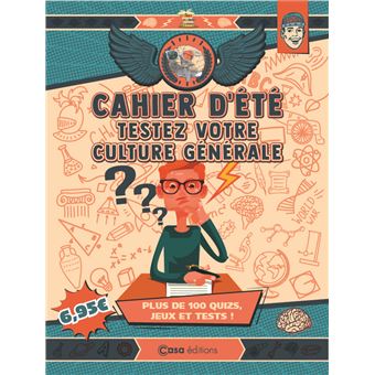 Cahier d'été Culture générale