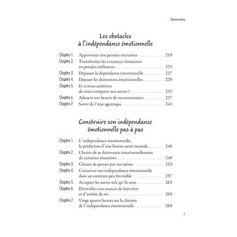 L'Indépendance émotionnelle - Libre d'être soi et de choisir sa vie