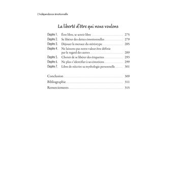 L'Indépendance émotionnelle - Libre d'être soi et de choisir sa vie