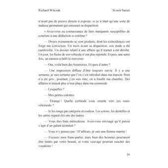 Si noir baiser