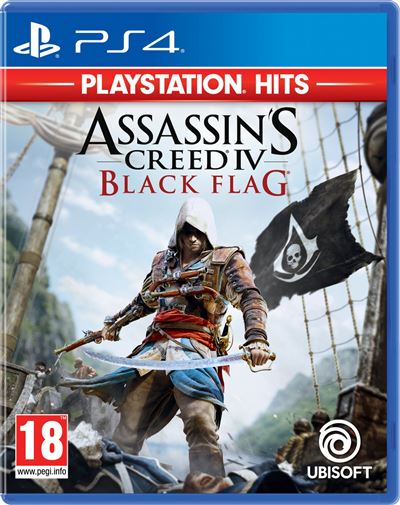 ASSASSIN'S CREED 4 : BLACK FLAG PLAYSTATION HITS FR/NL PS4