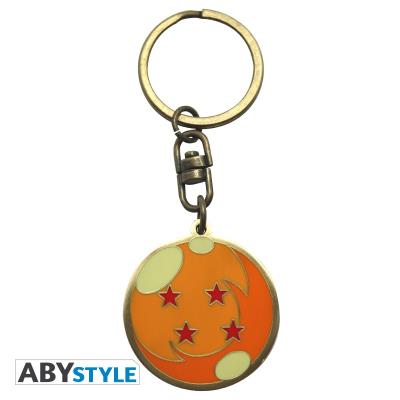 DRAGON BALL-PORTE-CLES METAL-BOULE DE CRISTAL