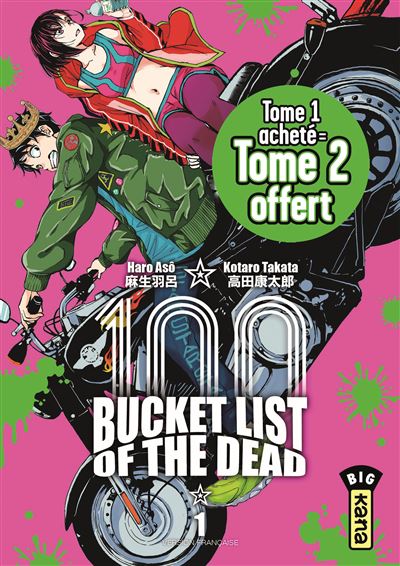 Pack 1+1 Bucket List of the Dead (T1+T2) -  OP 1+1 Kana 2025