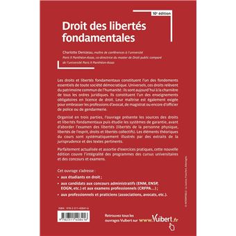 Droit des libertés fondamentales 2021/2022
