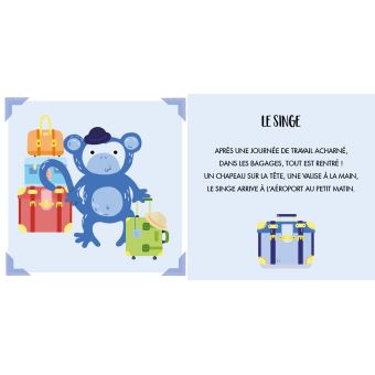 Puzzle en voyage - L'avion des animaux