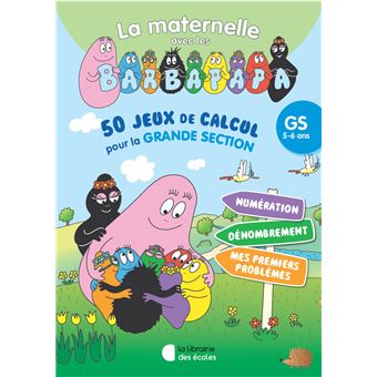 50 jeux pour compter avec les Barbapapa - GS (2024)