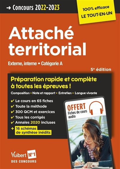 Attaché territorial concours 2020-2021