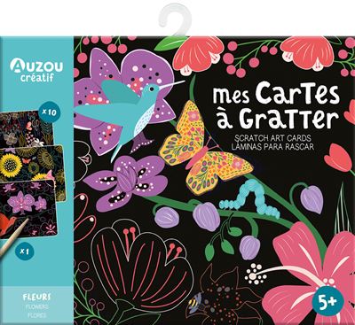 Mes cartes à gratter, Fleurs