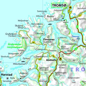 carte routiere norvege Carte Norvège Michelin Échelle 1:1 250 000   broché   Collectif 