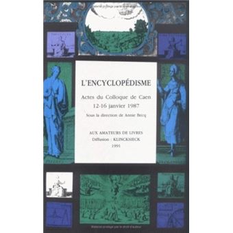 L'Encyclopédisme