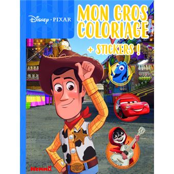 Disney Pixar Mon gros coloriage + stickers ! (Woody)