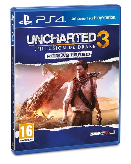 Jeux PS3 Uncharted 3 L'Illusion De Drake - Version PAL FR Complet GOTY - Bon état